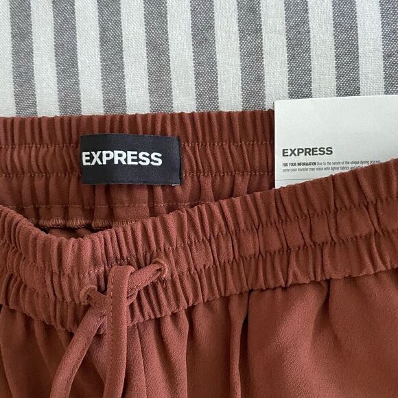 NWT Express Mid Rise Drawstring Utility Jogger Pant Size XS - Picture 6 of 10